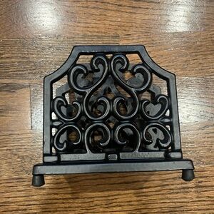 Black Napkin Holder